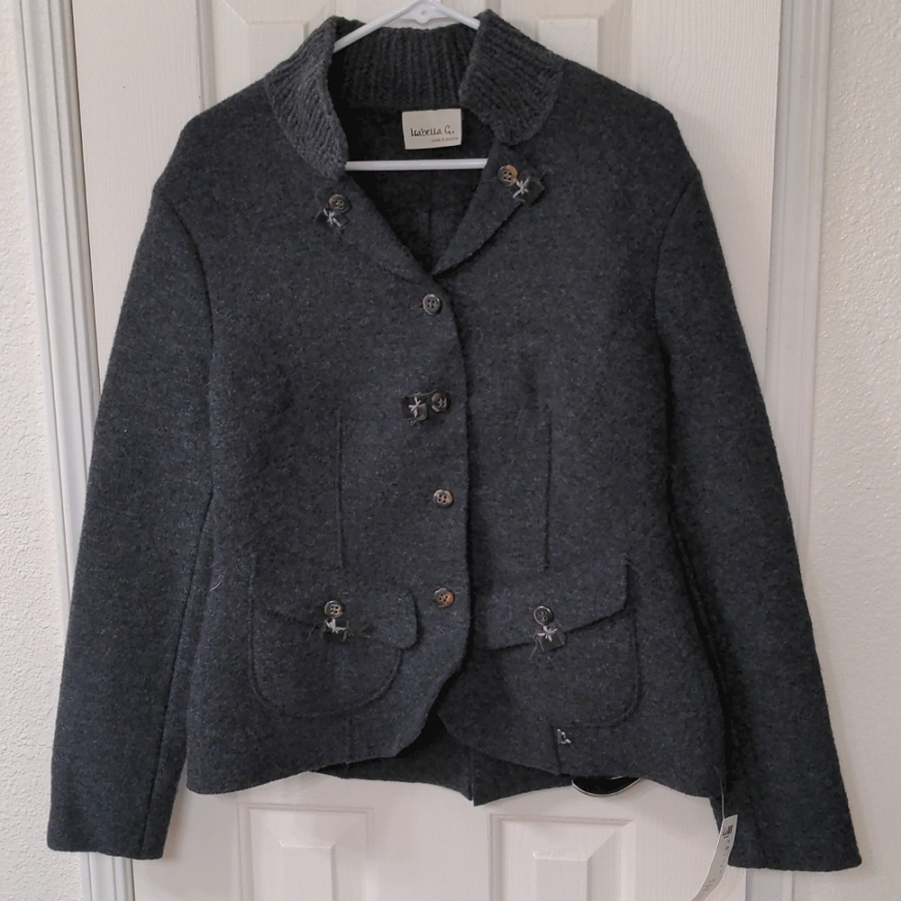 Geiger 100% Wool Coat